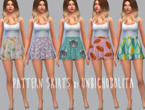 Pattern skirts