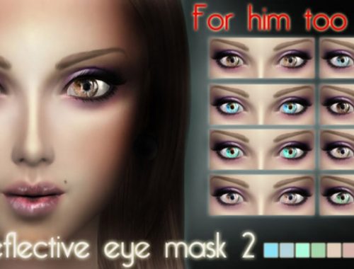 Eyes mask + Halo eyeshadow + Sadia lips