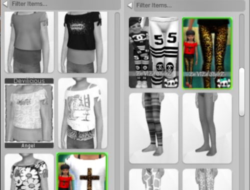 CnC Leggings and Top