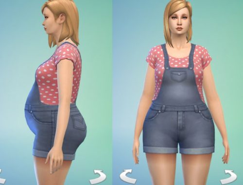 Short overalls