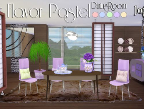 Flavor Pastel diningroom