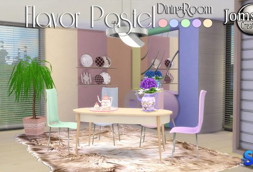 Flavor Pastel diningroom