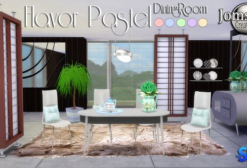 Flavor Pastel diningroom
