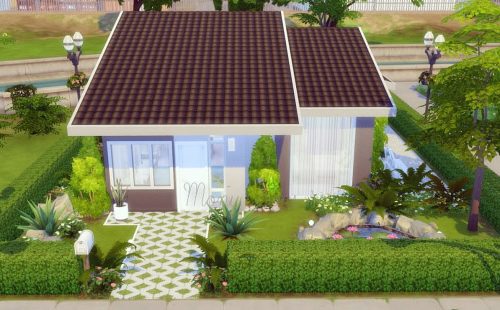 Delicate Compact House