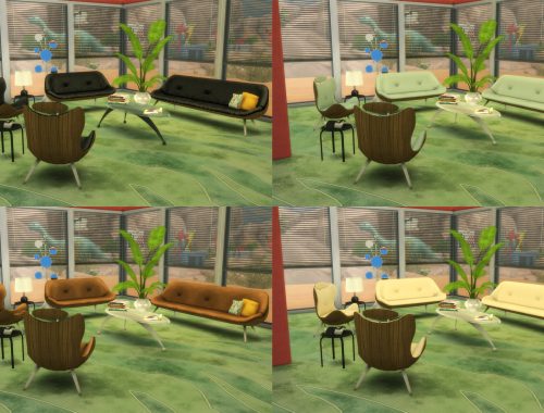 60s Living Room Set