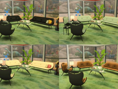 60s Living Room Set