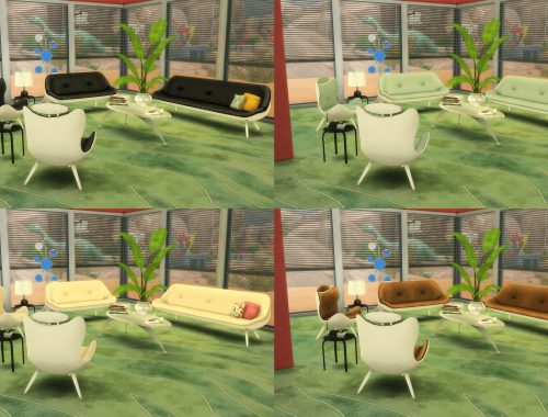 60s Living Room Set