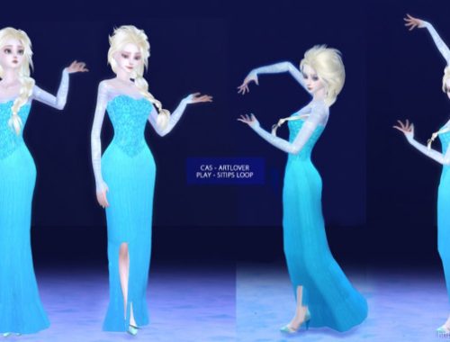 FROZEN ELSA poses