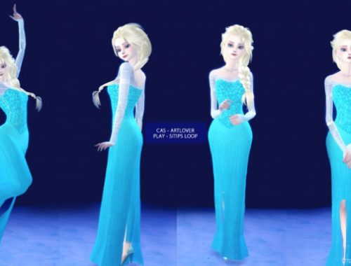 FROZEN ELSA poses