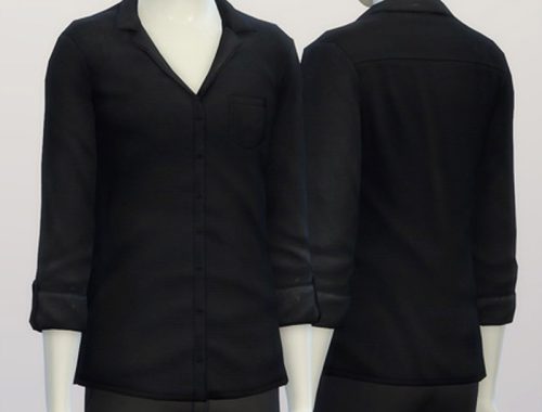 Oversized shirt M V1 solid