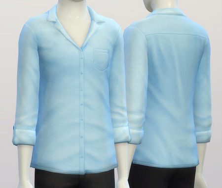 Oversized shirt M V1 solid