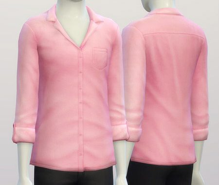 Oversized shirt M V1 solid