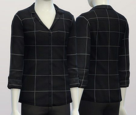 Oversized shirt M V1 solid