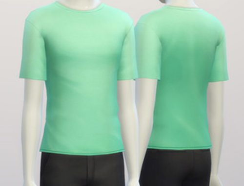 Basic t-shirt 2 untucked (Males)