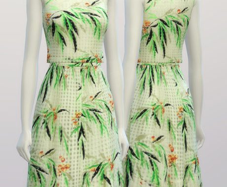 2 pieces dress