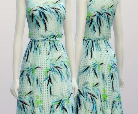 2 pieces dress