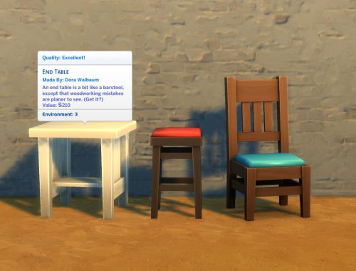 Craftables made recolourable