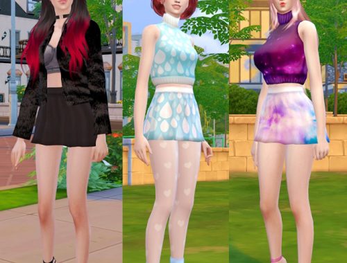 Rainy season: Crop top, Short skirts & Booties