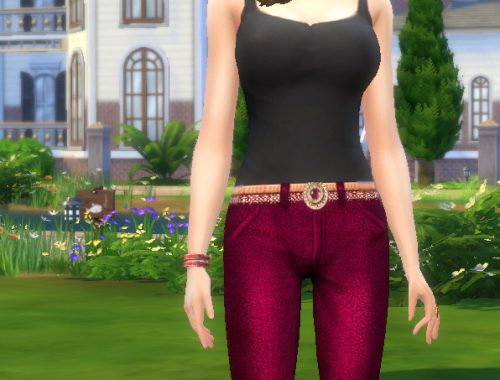 Crushed velvet skinny jeans