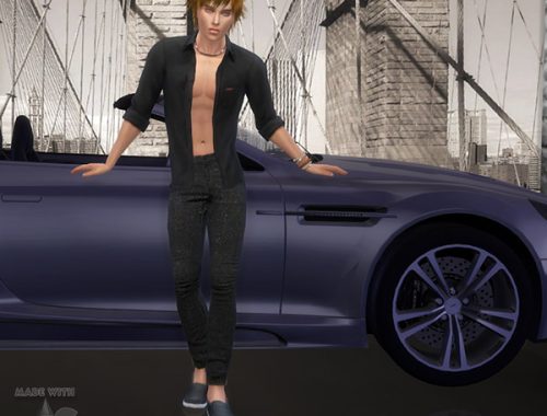 9 Male Poses #04