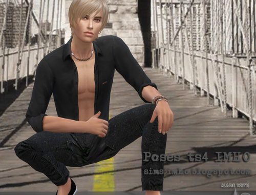 9 Male Poses #04