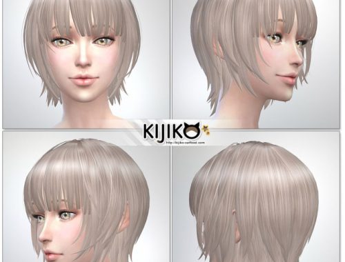 Bob with Straight Bangs (for Female)