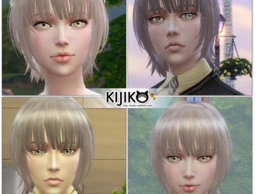 Bob with Straight Bangs (for Female)
