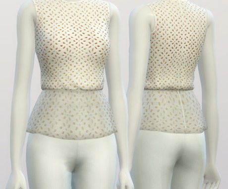 Peplum blouse