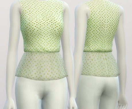 Peplum blouse
