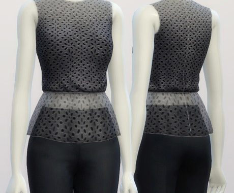 Peplum blouse