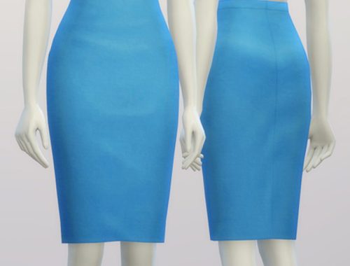 Basic pencil skirt