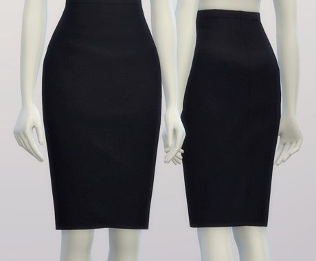 Basic pencil skirt