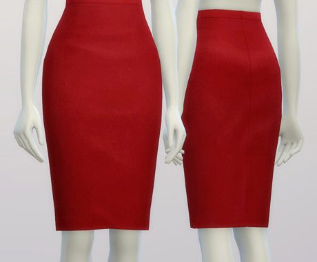Basic pencil skirt