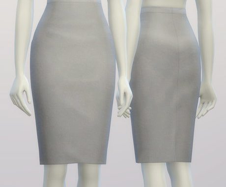 Basic pencil skirt