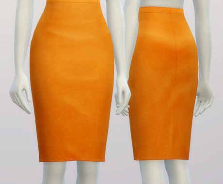 Basic pencil skirt