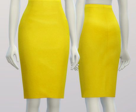 Basic pencil skirt
