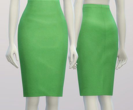 Basic pencil skirt