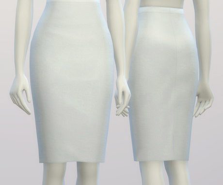Basic pencil skirt