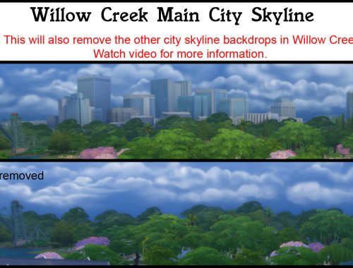 City Skyline Backdrop remover