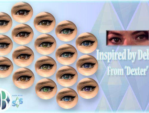 Deb 18 Non-Default and Contact Eye Colours