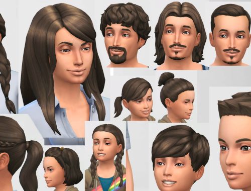Hazel Hair Colour Non-Default