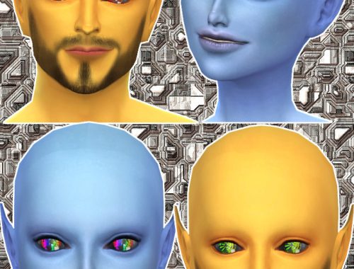 Tech style eyes