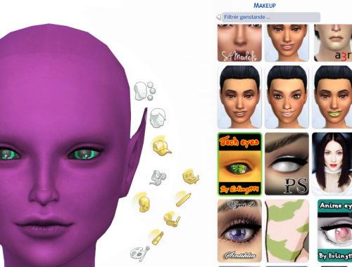Tech style eyes