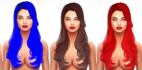 Skysims Hair 084 Retexture