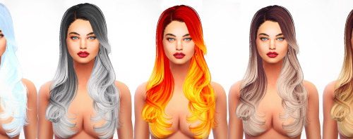 Skysims Hair 084 Retexture