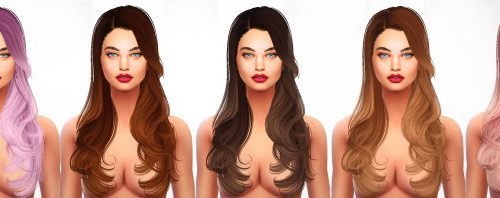 Skysims Hair 084 Retexture