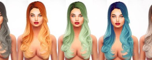 Skysims Hair 084 Retexture