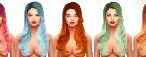 Skysims Hair 084 Retexture