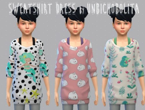 Sweatshirt dress