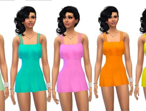 Shorter Flutter Dress and New Colours